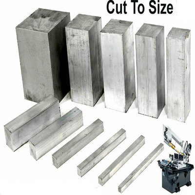 310 303 Brushed Stainless Steel Flat Bar Mirror 10mm Solid Square